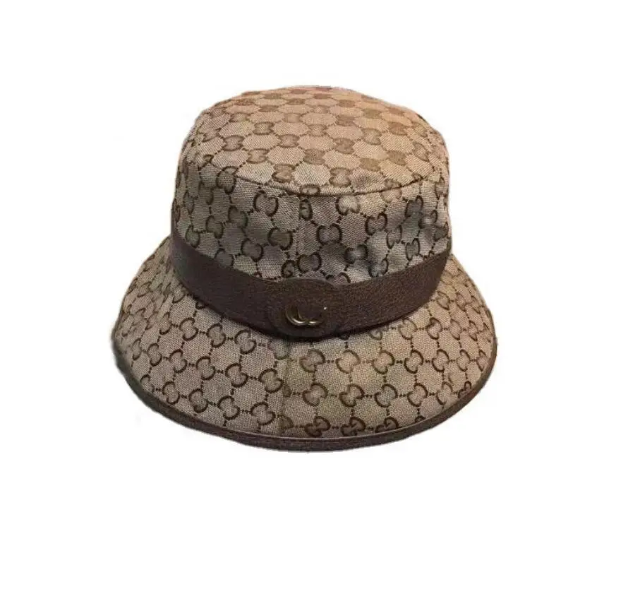 

2021 Female New Fisherman's Hat Fashion Brand G Letter Beach Hat Outdoor All-match Sun Hat