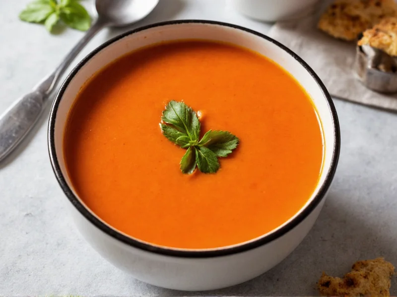 Quick Tomato Soup: 20-Minute Recipe with Pantry Staples