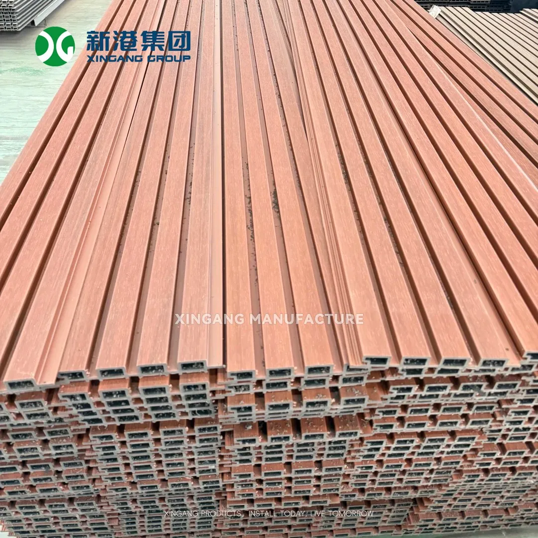 WPC Panel Red Brown