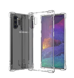 Clear TPU Silicone Phone Case Samsung Note 10 Pro