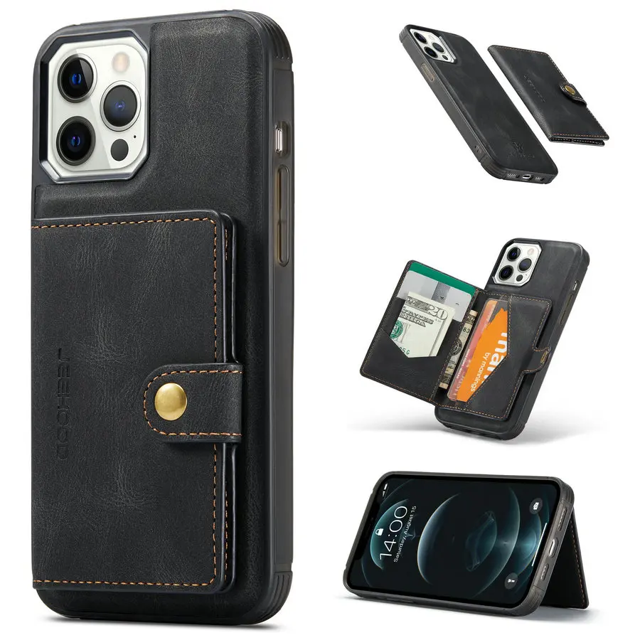 

2021 New Trending for iPhone 12 pro Leather Card Case Cell Phone Bags Cheap Price for for redmi K40 / k40pro /poco F3 Case, Black,pink,brown,red,blue