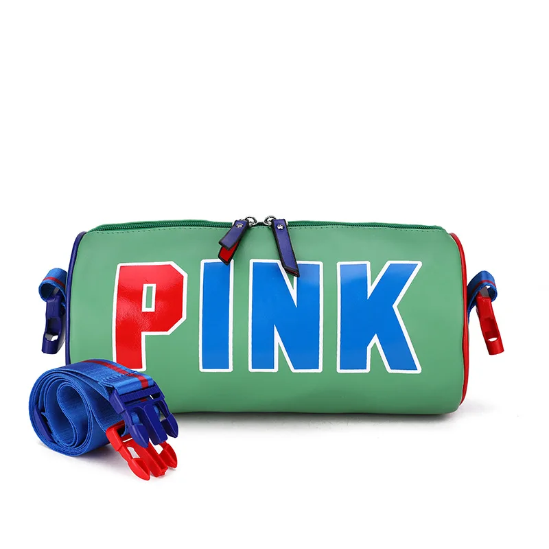 

Multi-Function Pink Travel Bag Female Large Capacity Men's Hand Luggage Travel Duffel Bag Weekend Bag, Black