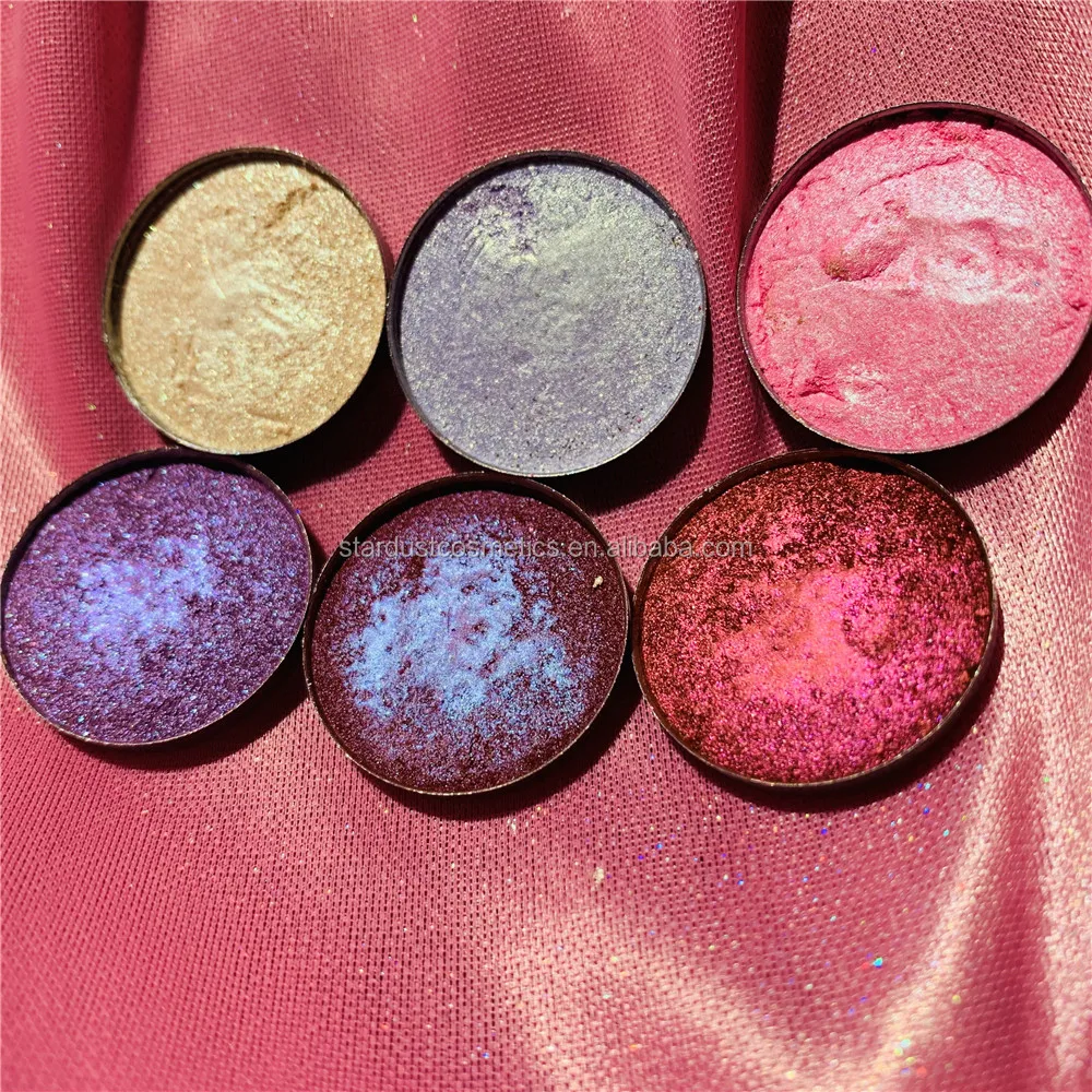 

Make up 22 Colour Changing Eyeshadow press powder Glitter eys shadow with iron pan