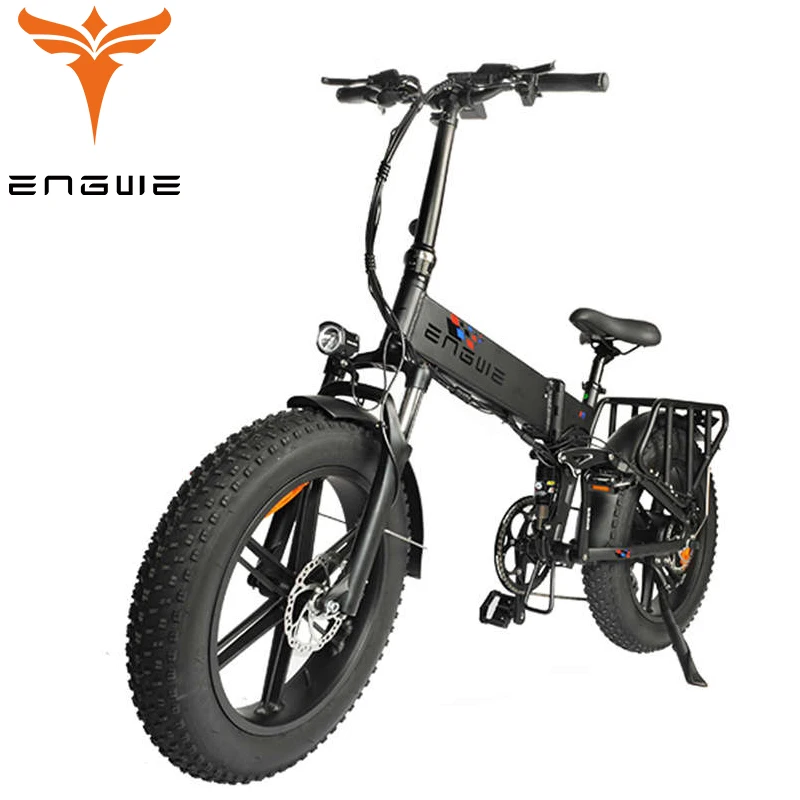 

Ready to Ship ENGWE Bike 20inch ENGINE Pro EU/US/UK stock 48V12.8Ah electric Bicycle 750W 45KM/H Fat tire electric Bike