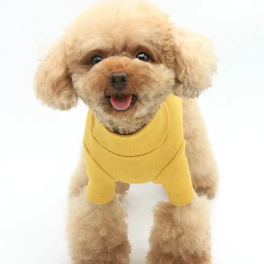 

JXANRY Multi-color Blank Dog Autumn Winter Clothes 3xs to 3xl Cute Small Dog Clothes, 16color