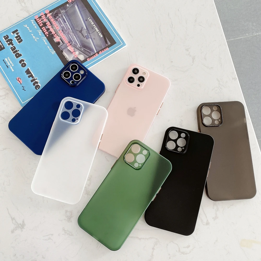 

For iPhone 12 Pro Max Fashion TPU Cell Mobile Phone Case, for iPhone 11 12 pro Shockproof Translucent Matte Protective Covers