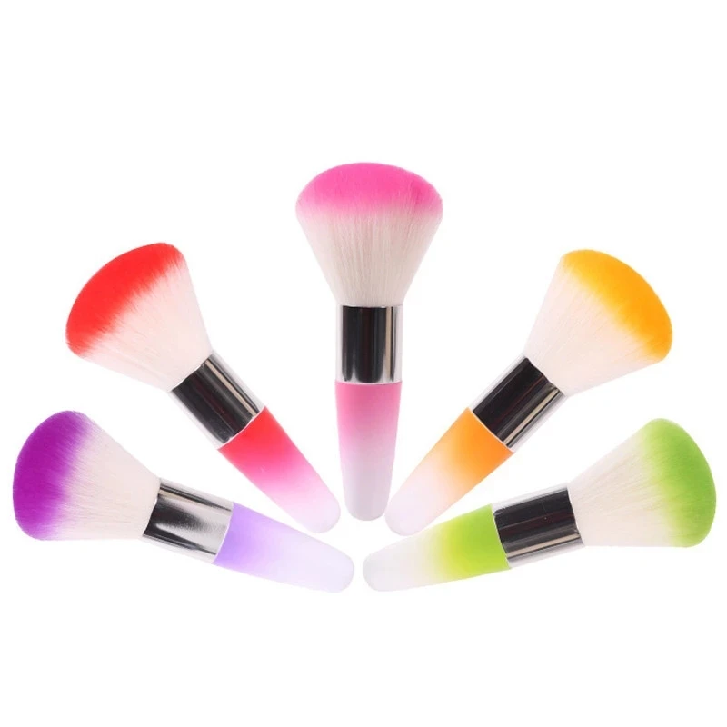 

Yihuale Colorful Soft Cute Design Nails Art Remove Dust Cleaning Gradient nail painting brush