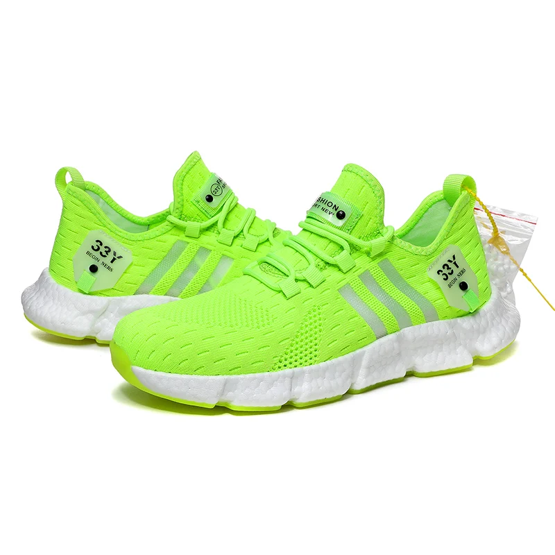 

breathable fly knit walking style light weight casual running shoes for men,mens running shoes sport ,running shoes men's