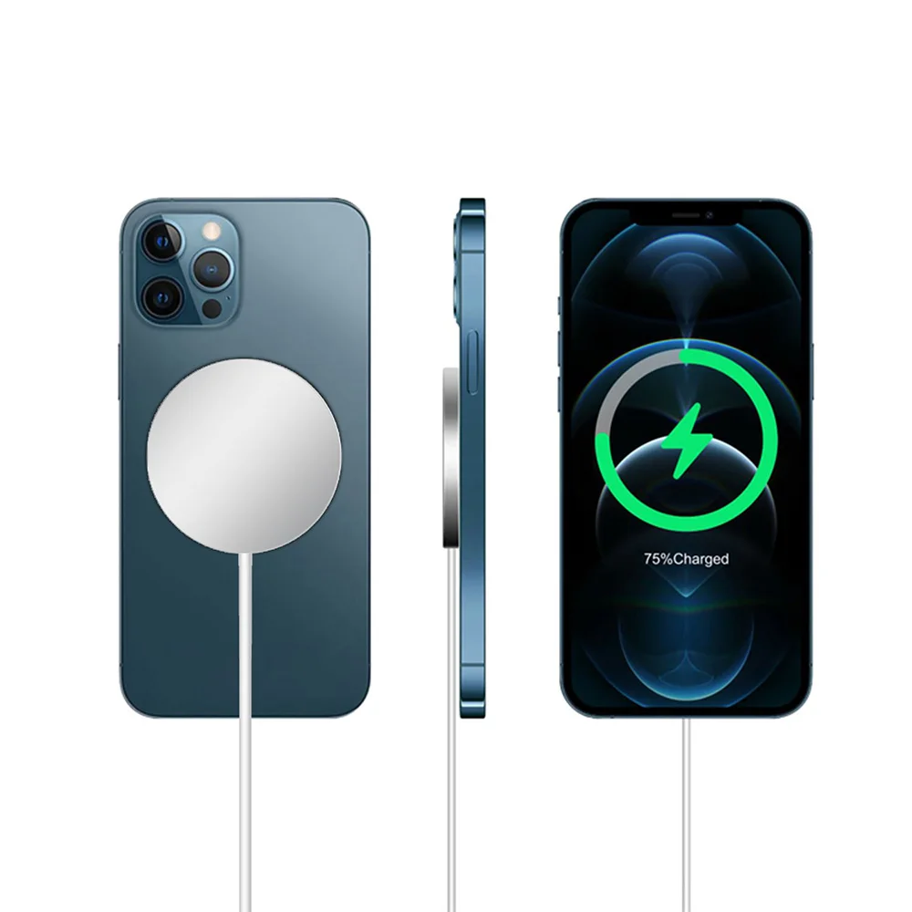 

Wholesale 15W Wireless Magnetic Magsafing Charger For Iphone 12, White