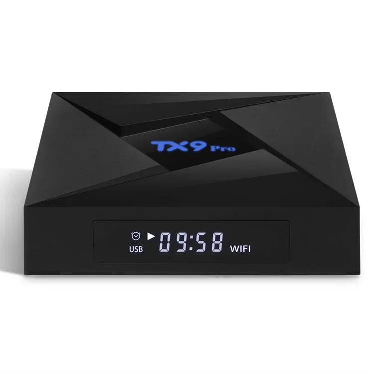 

2020 Amlogic S912 Android TV Box TX9 PRO Android 7.1 2.4G WiFi Fast Speed 4K Resolution Free Logo Printing Service Octa Core