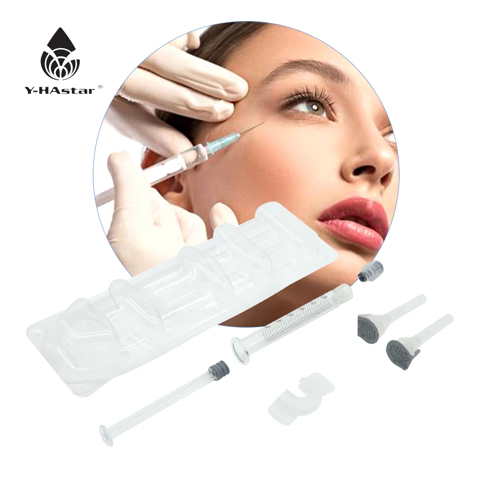 

Hyaluronic Acid Dermal Filler Facial Injection For Shaping Facial Contours for eyes, Transparent