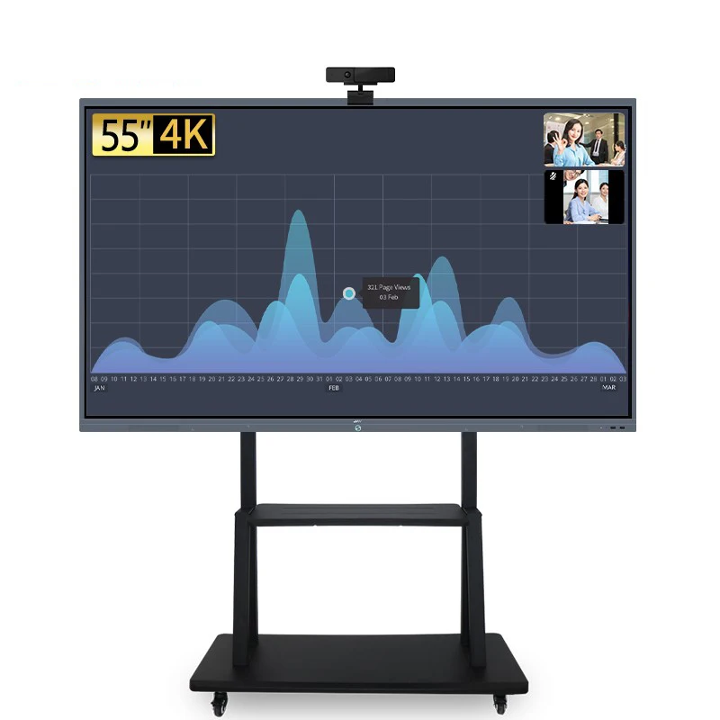 

98 Inch 4K UHD All In One PC IR Touch Display Education Smart Interactive Whiteboard For School And Conference Machine