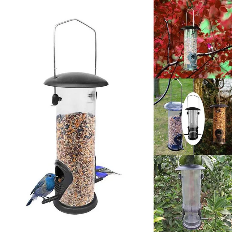 

Factory Directly Sales Wholesale Customized Logo Wild Balcony Garden Windproof Bird Accessories Feeder Birds Feeders For Outside, Picture