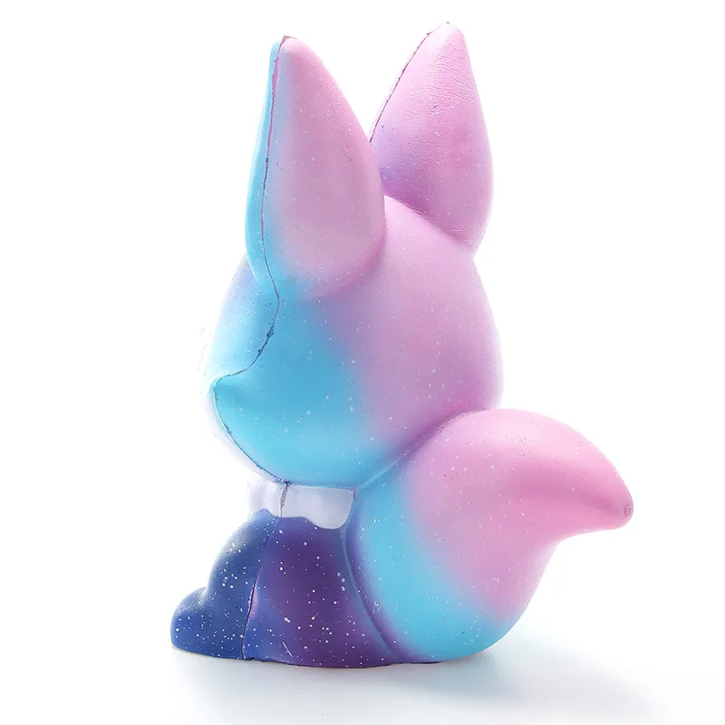 
2019 custom slow rising PU foam kawaii scented Soft squishy animal toys squishies animals fox toy 