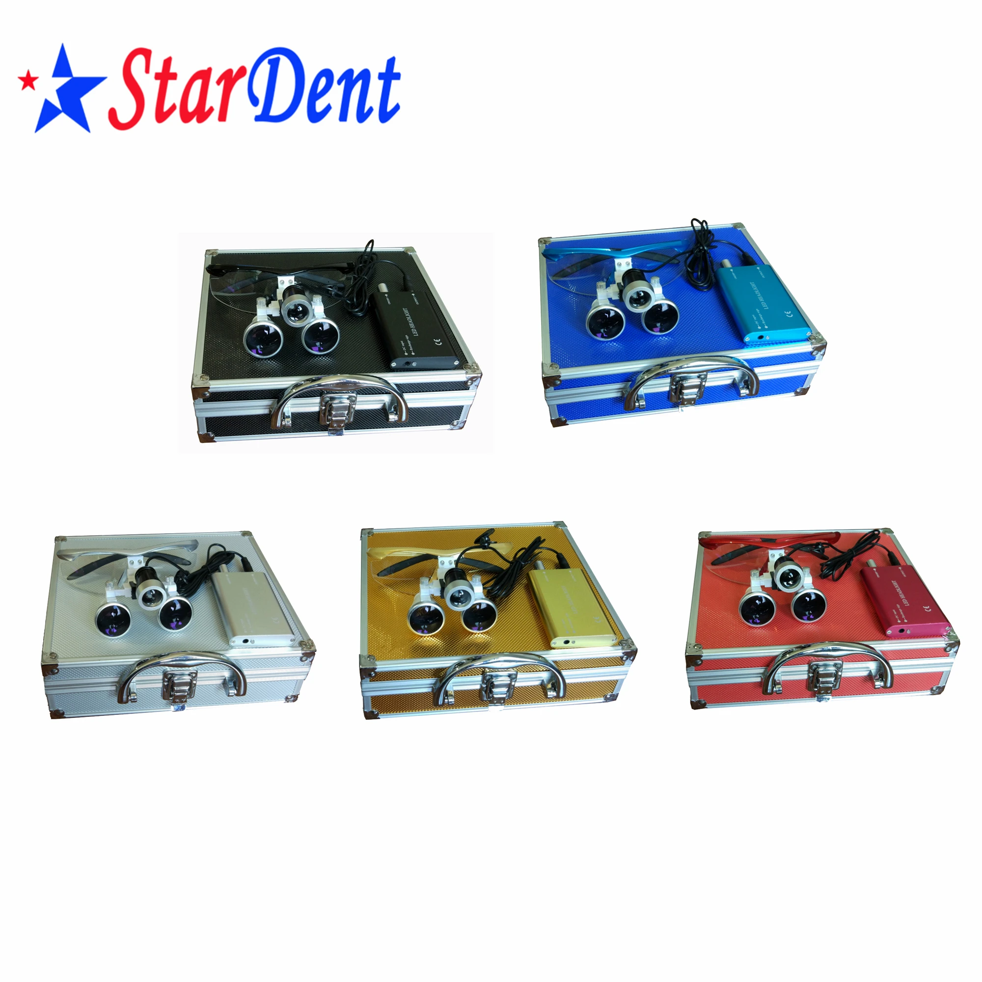 
Dental Equipment Surgical Loupes with LED Headlight 