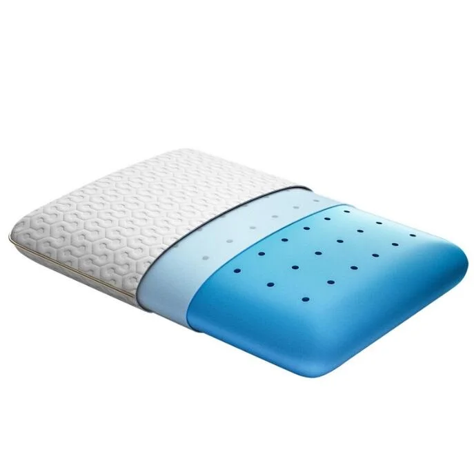 Ventilated Cooling Lavender Infused Memory foam pillow - Lavender Essential Oil Scent for Relaxation
