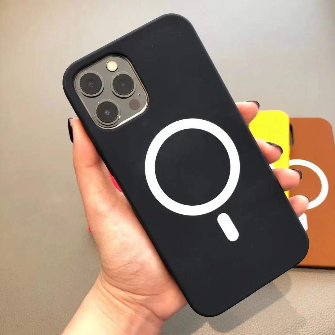 

For iPhone12 magsafe phone case transparent case for Iphone12 pro magnet case for Iphone 12 pro max soft cover