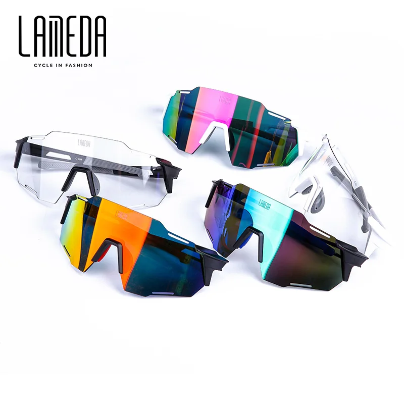 

LAMEDA Discoloration Polarization Windproof Day And Night Sports Sunglasses Cycling Glasses