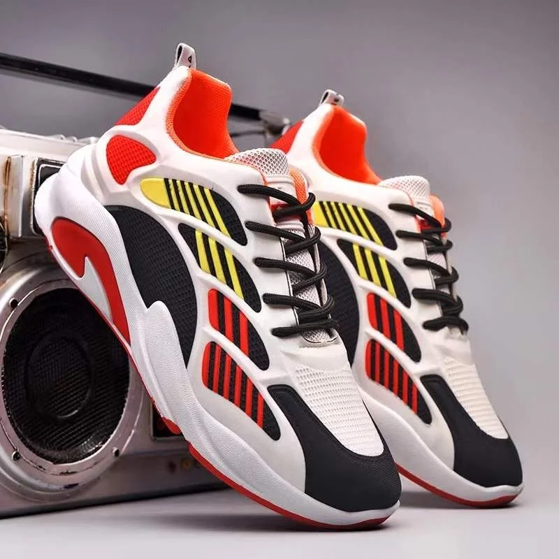 

latest designer model stylish comfortable flying knit sport shoes trainers