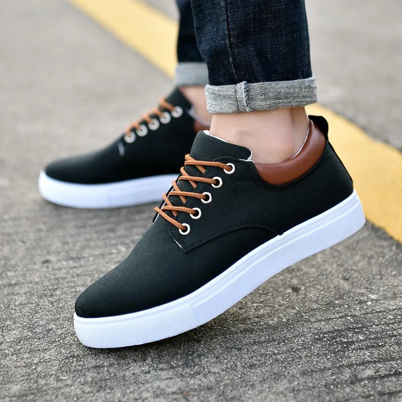 

sh10015a 2022 new style canvas shoes stock large size 47 casual shoes for men