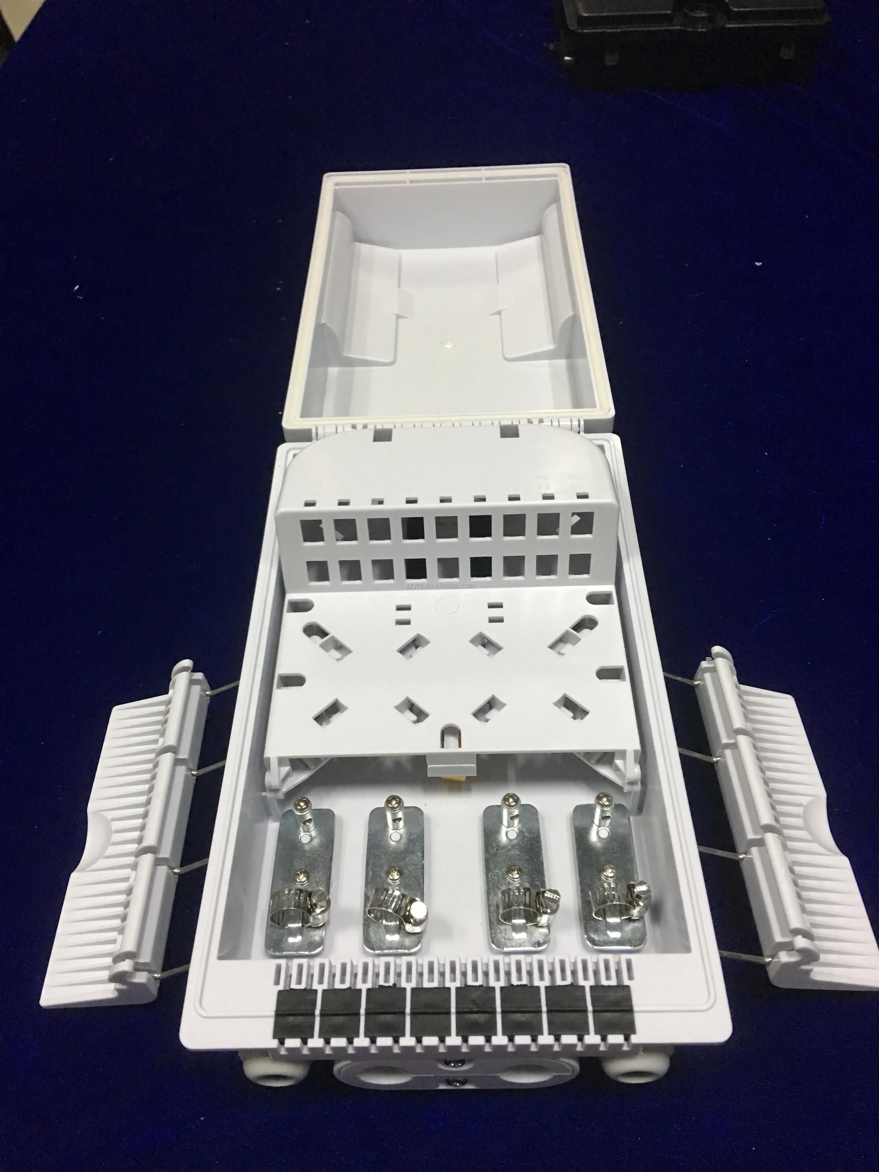 IP65 Caja Terminal Nap box 16 Puertos Fibra Optica OTB 16 Cores FAT FTTx FTTH Distribution Box