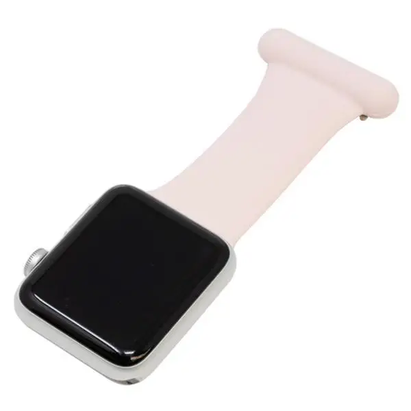 

NEW quality rubber nurse watch band silicone watch band fobs strap for Apple watch