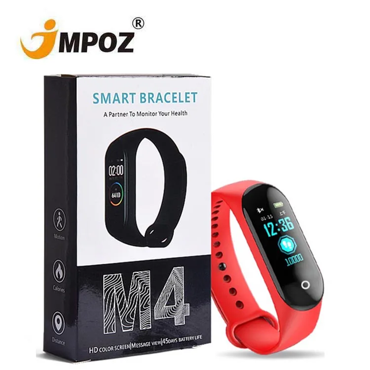 

Free Sample M4 M5 Smart Bracelet Fitness Watch Heart Rate Monitor Step Counter Blood Pressure Activity Tracker smartwatch