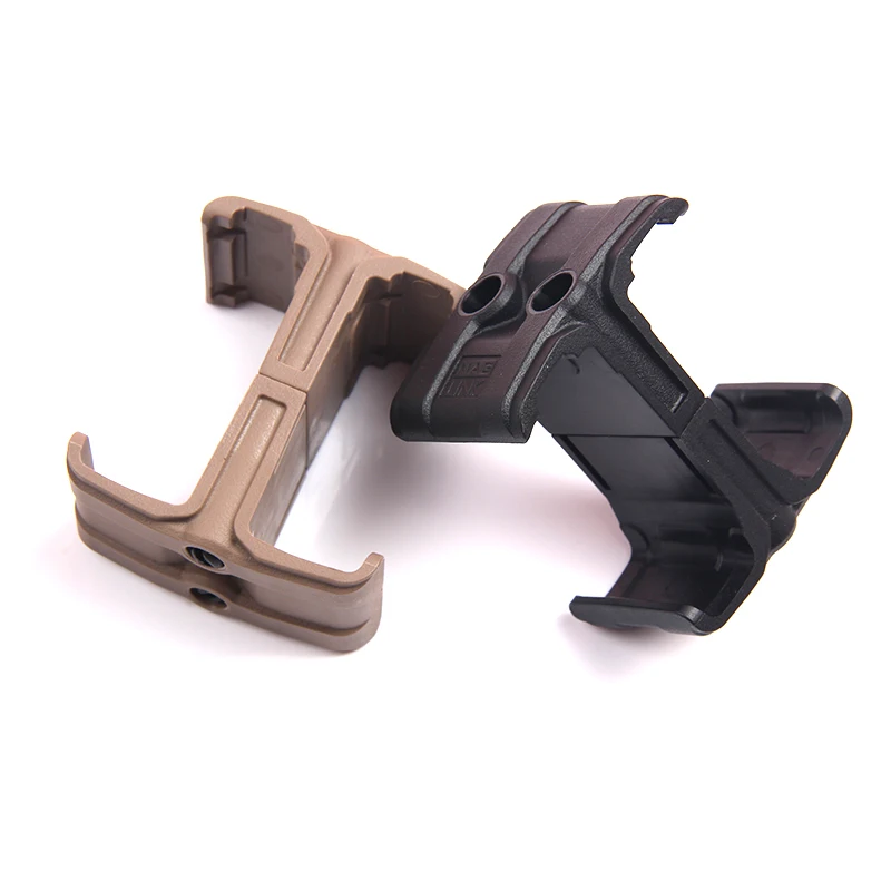 

Rifle Dual Magazine Coupler Link Clip Pouch for AR15 M4 HK416 5.56mm Rifle Magazine Mag Coupler Speed Loader Parallel Connector, 2 colors or custom
