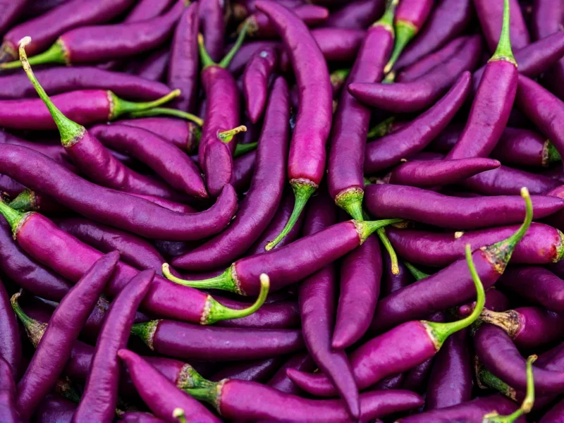 Purple Thai Chili Peppers: Complete Guide to Heat & Uses