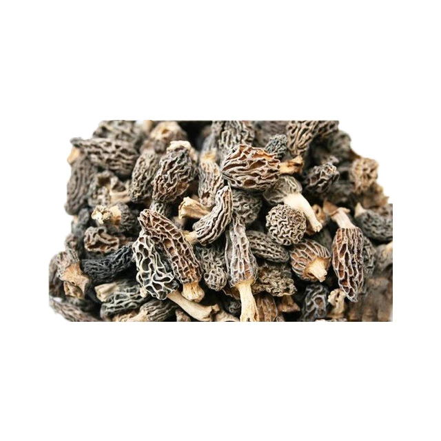 
Dried Black Morel Mushrooms  Morchella Esculenta  Guchchi  Wild Mushroom 