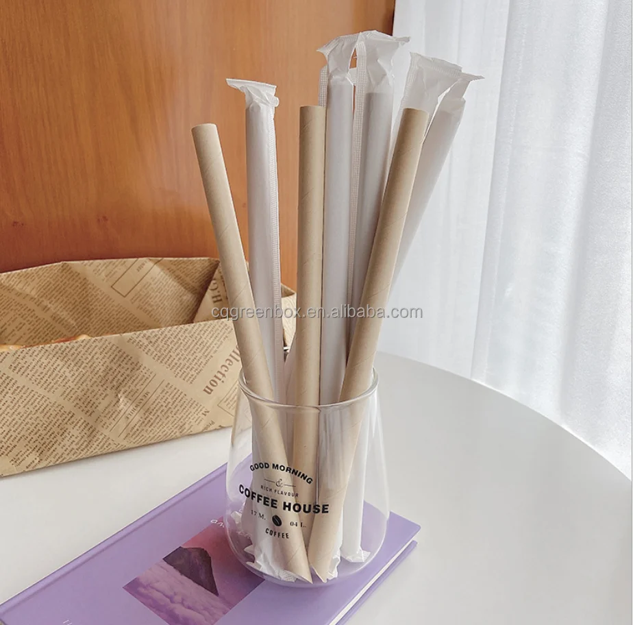 

Amazon hot sale 100% compostable bamboo straw drinking, Natural bamboo color