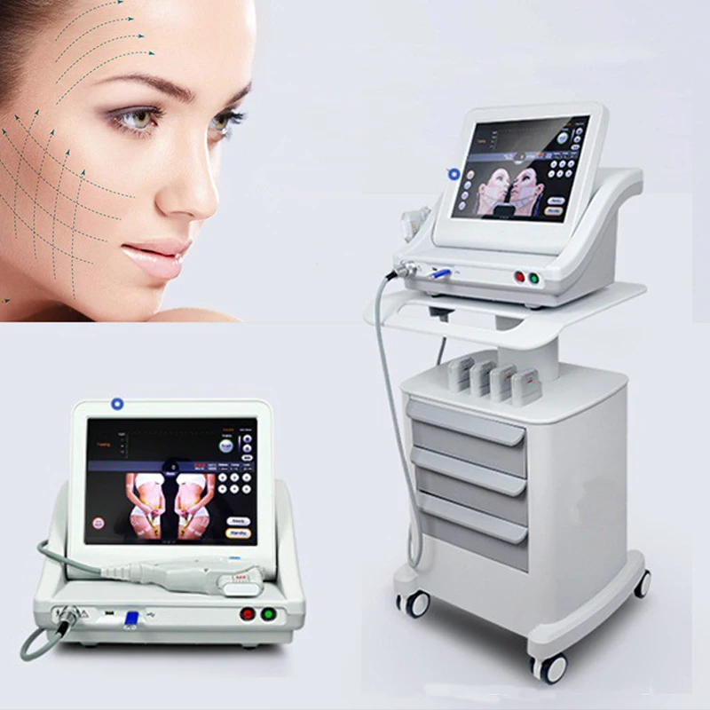 

2021 Best Selling 5 Cartridges Face/Body Beauty Machine Focused Ultrasound Wrinkle Removal Hifu
