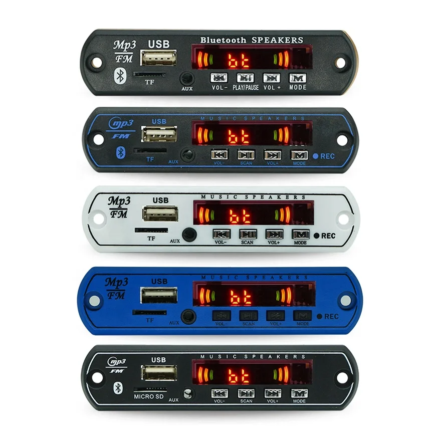 

Bluetooth Module Board Portable Radio USB Card Radio MP3 12V