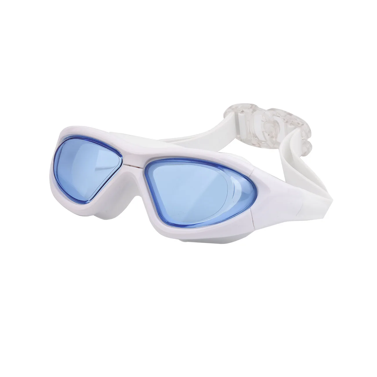 

Fashion Design Anti Fog Swim Goggles with Degree Safety Silicone Wide Vision Mirrored Coated Adult Sports Glasses