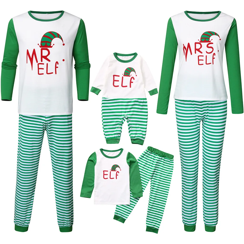 

2021 amazon top sale Family Christmas Pajamas Se Matching Family Pajamas Snowfall family sleepwear