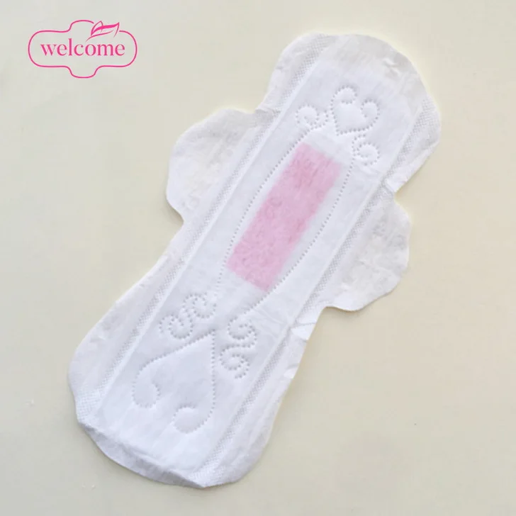 

Me Time Brand Moderate Ultra Thin Pad BPA Free Chlorine Free Sanitary Napkins Pink Sanitary Pads with Wings