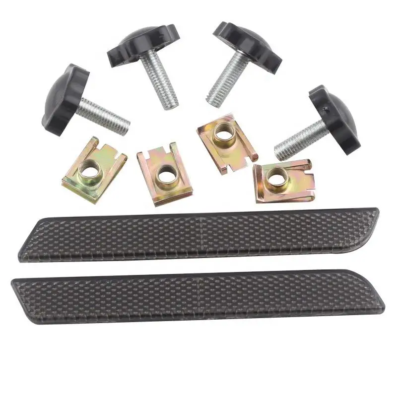 Factory Direct Sales Saddlebags Smoke Side Reflectors+ Theft Deterrent Lock Screw Bolt Kit for Harley High Quality