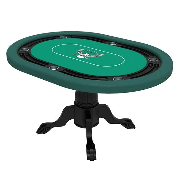 

YH Simple Texas Tables Wooden Quality Casino Table With Water Cup For Sale