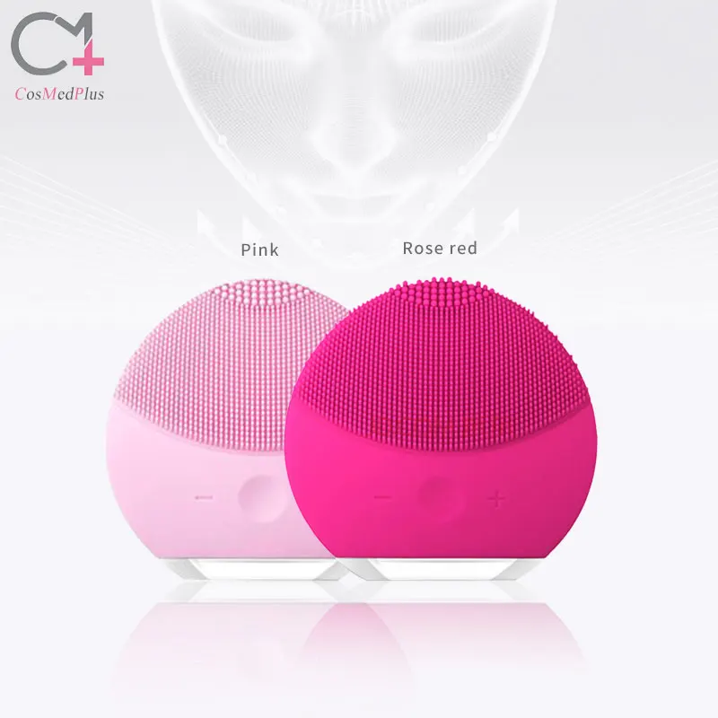 
Chianese widely used deep cleansing exfoliator sonic face brush silicone facial massager brush 