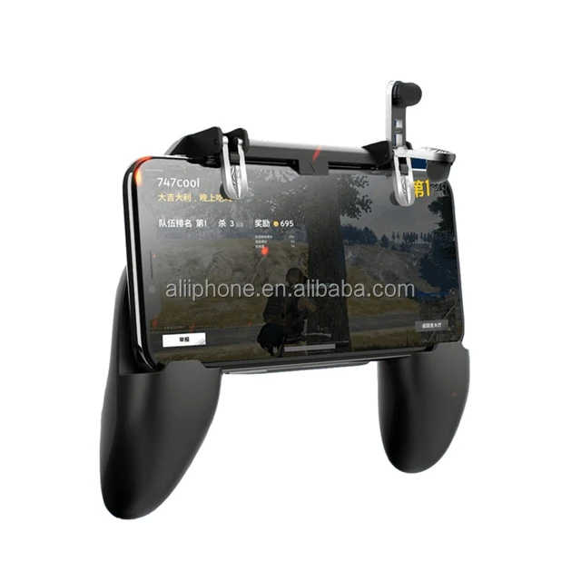 

Hot sale usb gamepad mobile phone game controller cheap price game handle for pubg triggers, Black