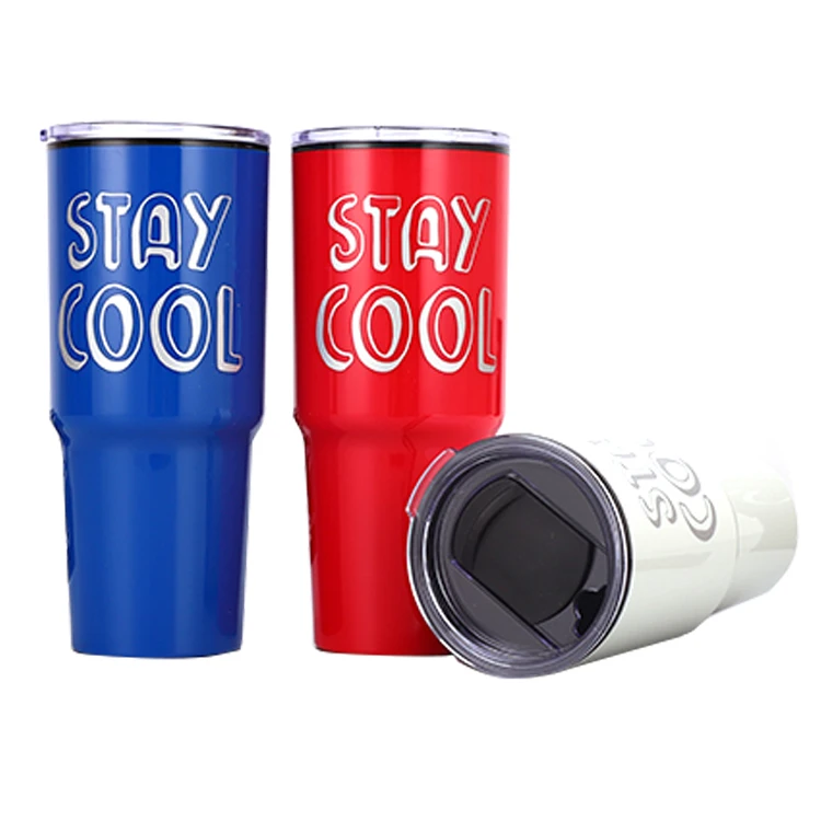 

In stock Reusable AS Plastic Coffee Tumbler Cups wide mouth plastic cup