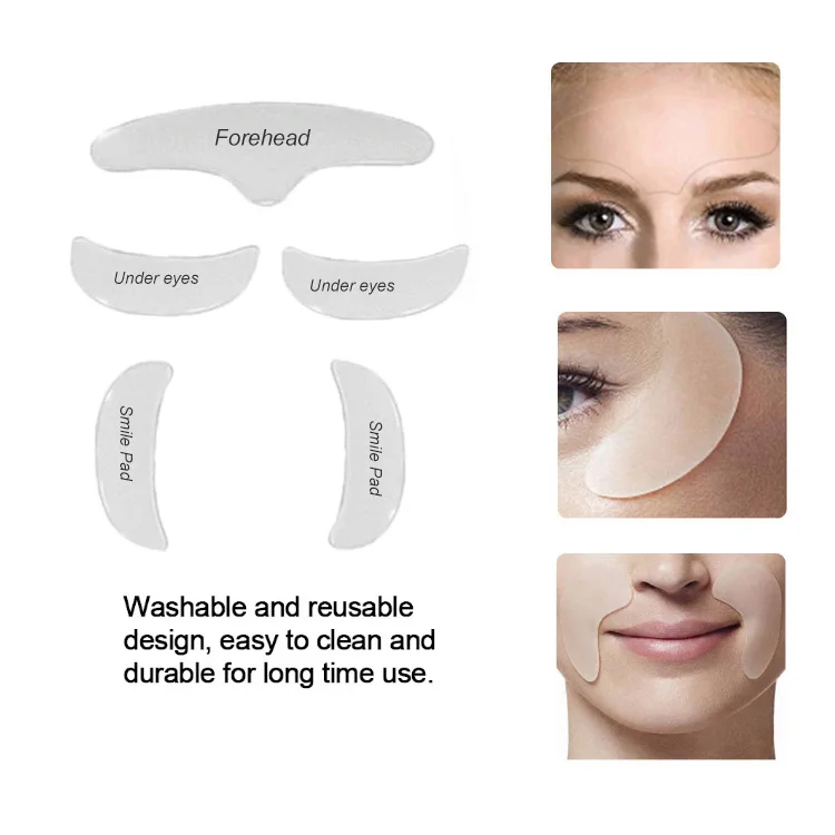 Reusable Medical Grade Silicone Forehead Anti-aging Prevent Wrinkle ...