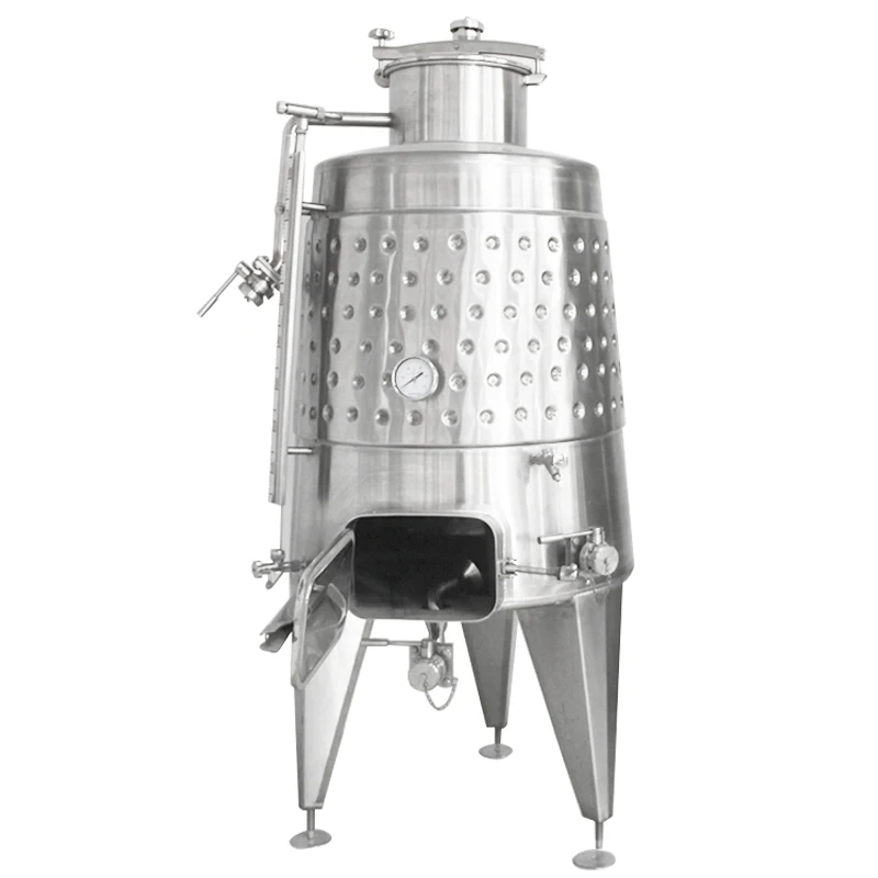 Beverage wine fermentation tanks stainless steel wine fermenting equipment