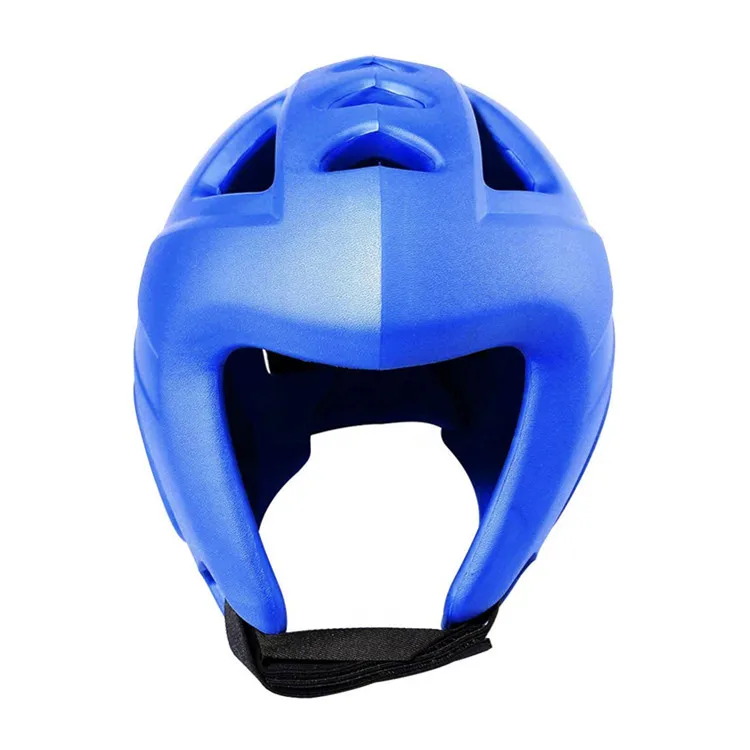 

OEM Bayflex EVA Taekwondo sparring head guard helmet for kick boxing, Blue,red, black, white or customized color