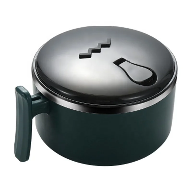 

Stainless Steel Creative New Style Household Bowl, Black/red/green