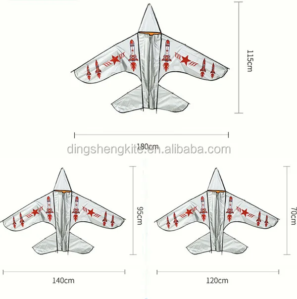 voando pipa de avião 3d pipa chinesa da fábrica de pipa