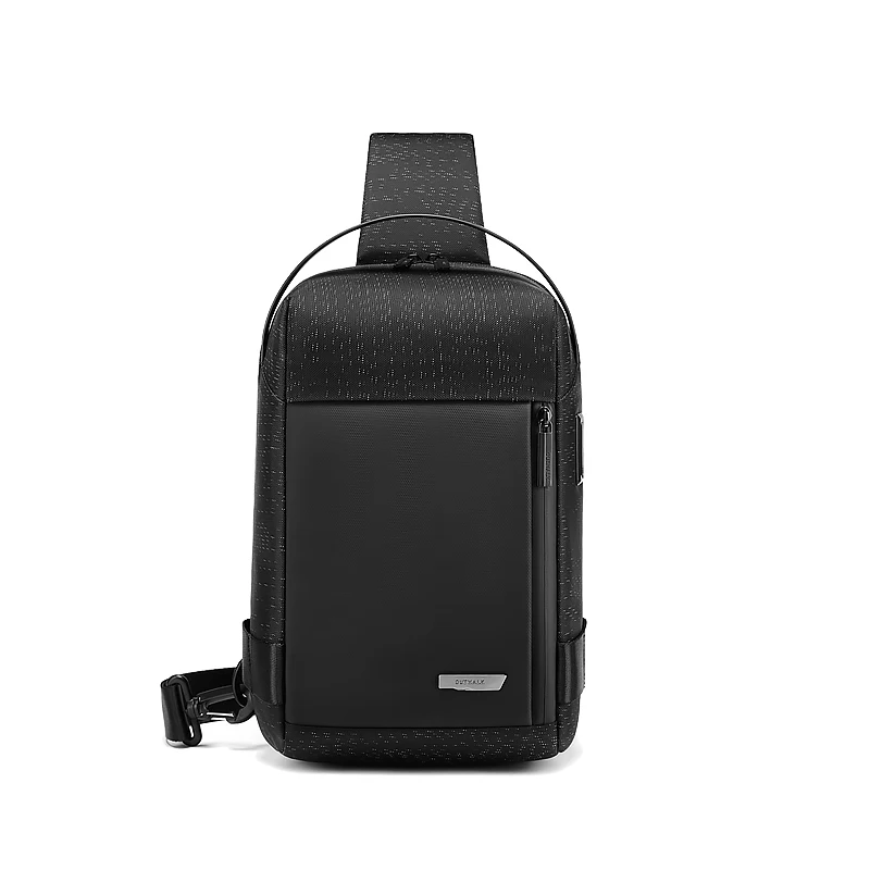 

new anti-theft school business usb charging shoulder bag men chest bag