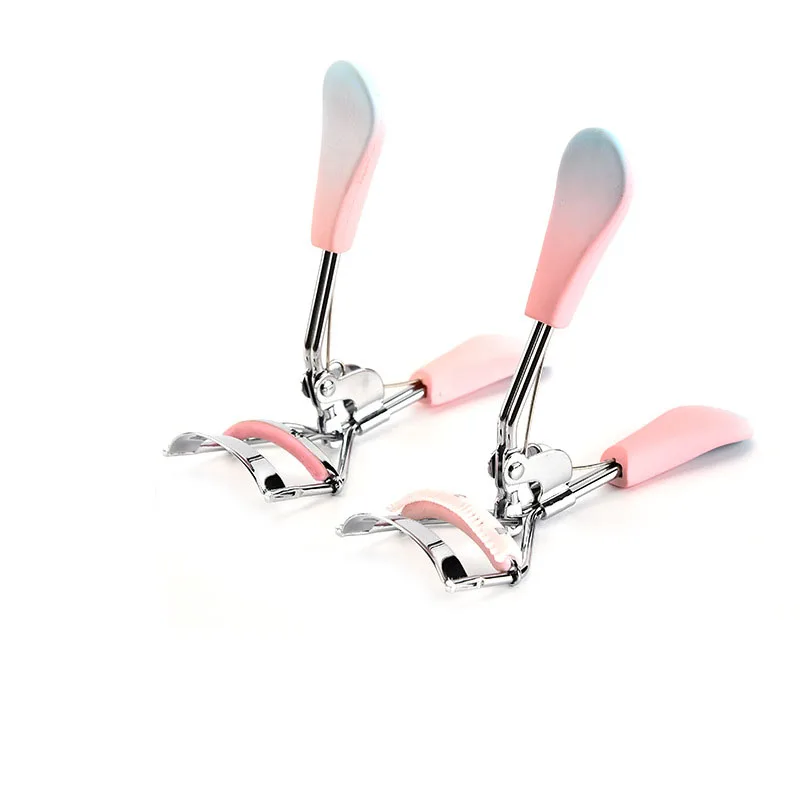 

Wholesale Mini Eyelash Curler Set Customized 2021 Eyelash Curler Rose Gold Heated Eyelash Curler, Pink