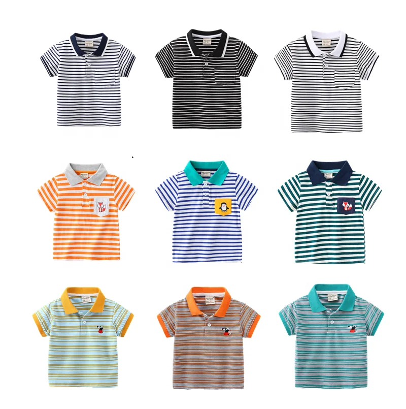 

fashion kids polo t shirt baby tops child wear wholesale clothes boys polo shirts, As picture