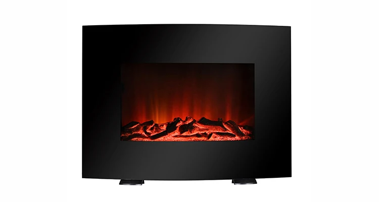 Source KONWIN Wall Mounted Freestanding Fireplace 22 Inch Curved with  Remote Control WFP-22C on m.alibaba.com